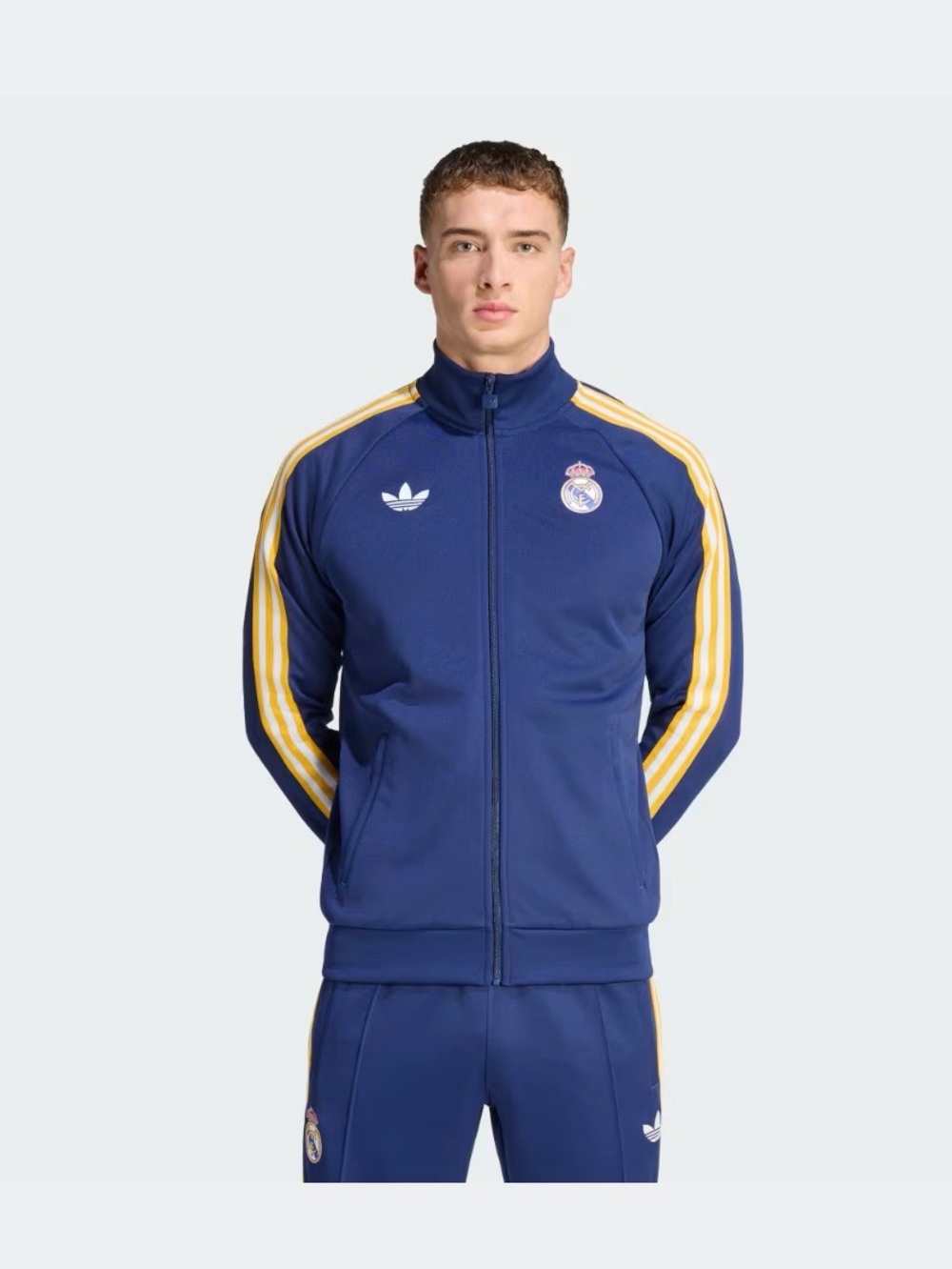 NWT adidas Real Madrid CF Originals Track Jacket Men’s Size Large - MSRP $110